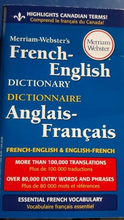 Diccionario Francés-ingles Merriam Webster