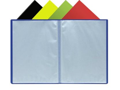 PORTA DOCUMENTO CON 20 PAG. PROTECTORAS REF:70210