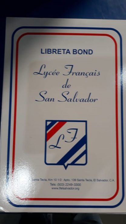 LIBRETA DE PAPEL BOND TAMAÑO OFICIO