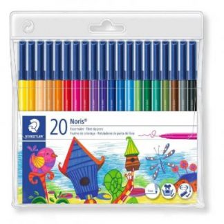CAJA DE 20 PLUMONES DELGADOS STAEDTLER
