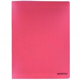 CUADERNO INDEX 24X32 CM 140 PAGINAS 90 GR ROJO