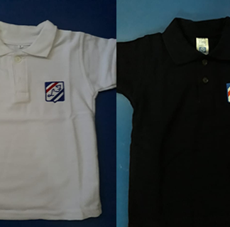 Camiseta Tipo Polo - Blanca o Azul